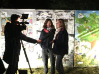 Fest ohne Grenzen TV-Interview mit Schüler*innen